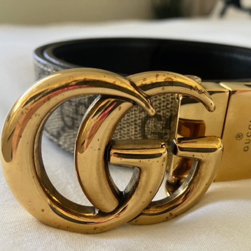 Gucci GG Marmont Reversible Belt